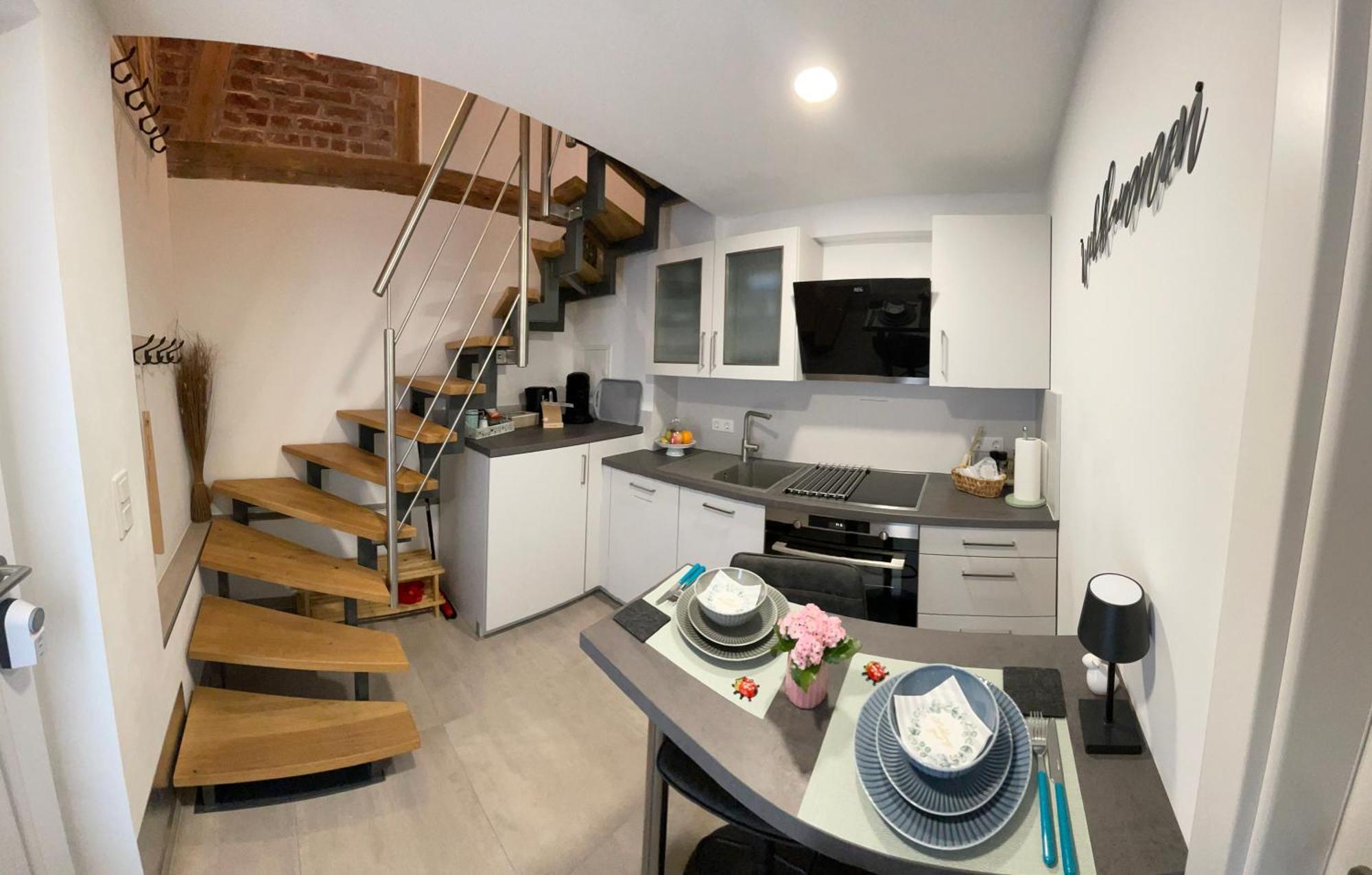 Charmantes Luxus Maisonette- Apartement Bad Hersfeld Esterno foto
