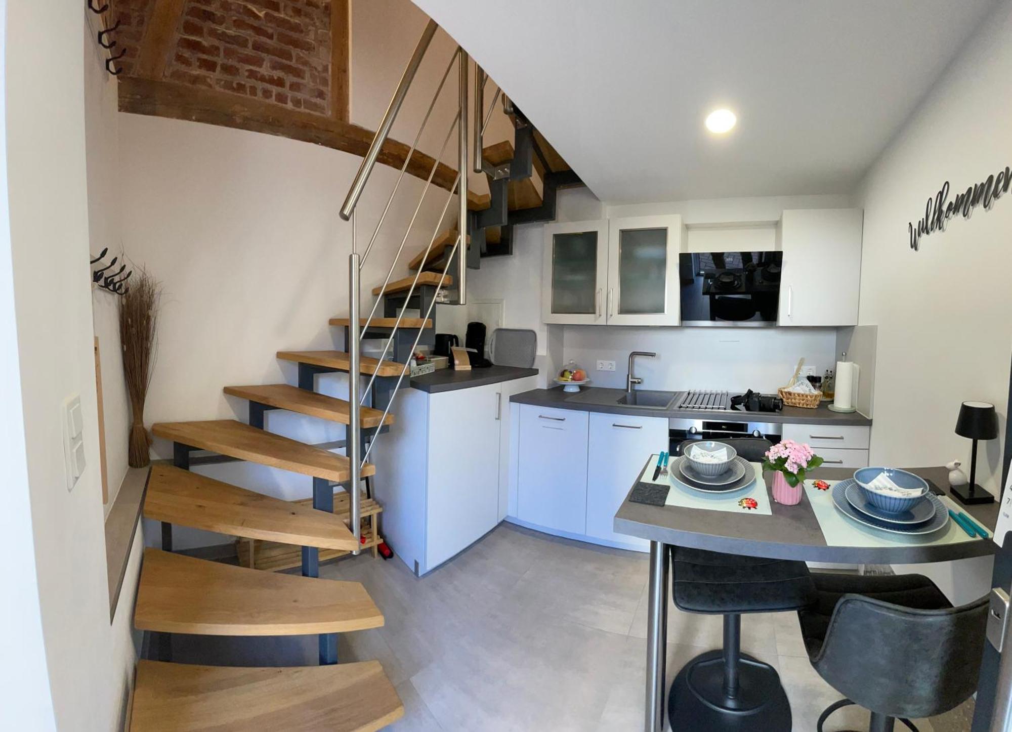 Charmantes Luxus Maisonette- Apartement Bad Hersfeld Esterno foto